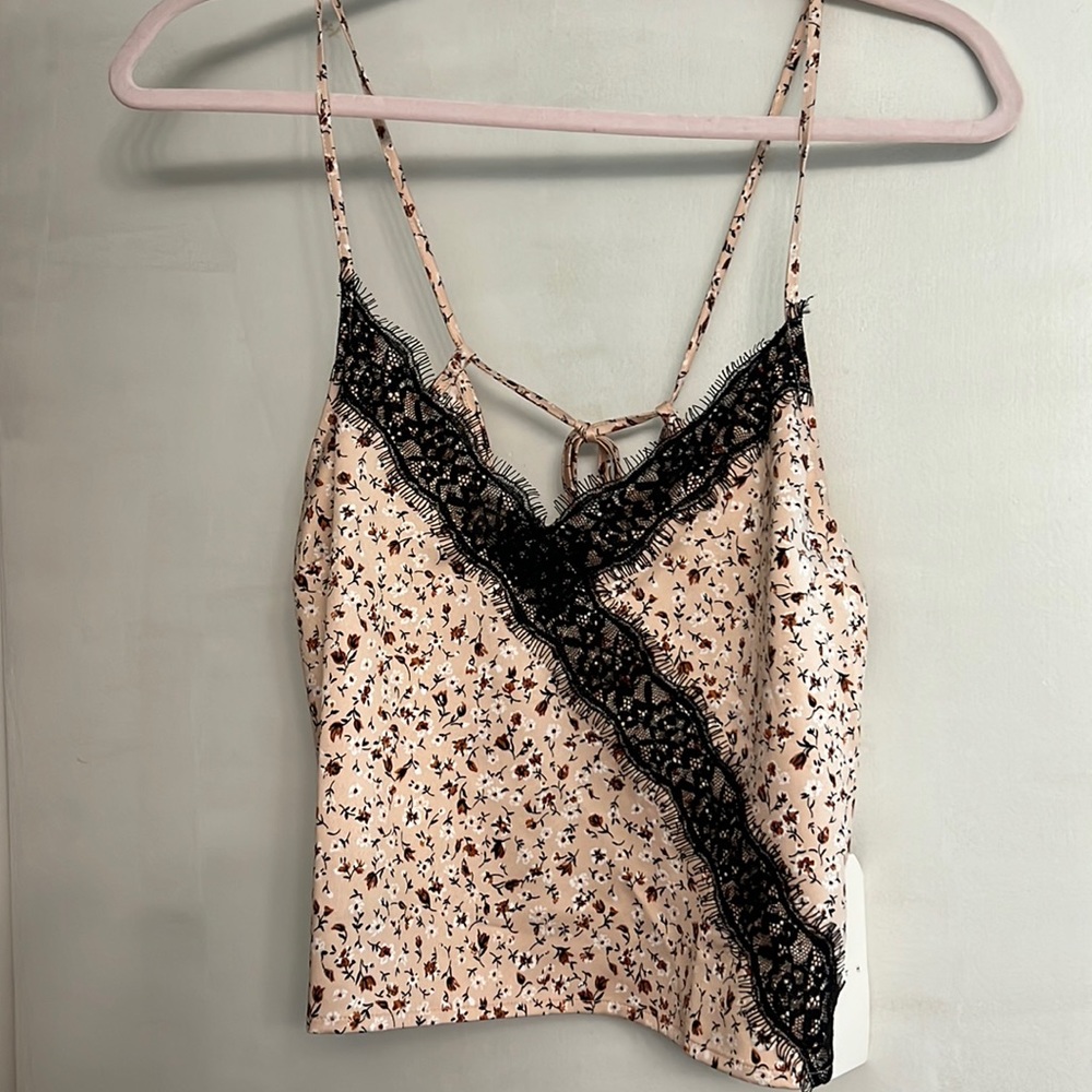 Pink Floral Blouse
